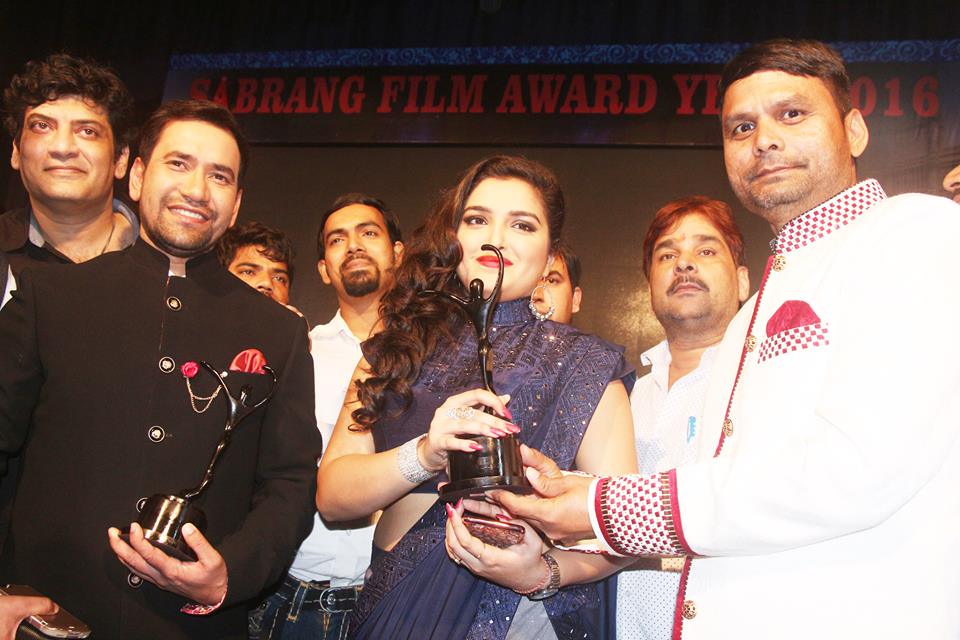 Bhojpuri sabrang award show 2018