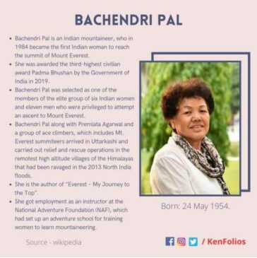 Bachendri Pal biography