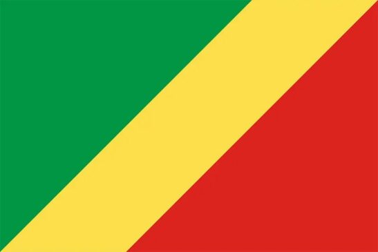The Flag of Republic of the Congo