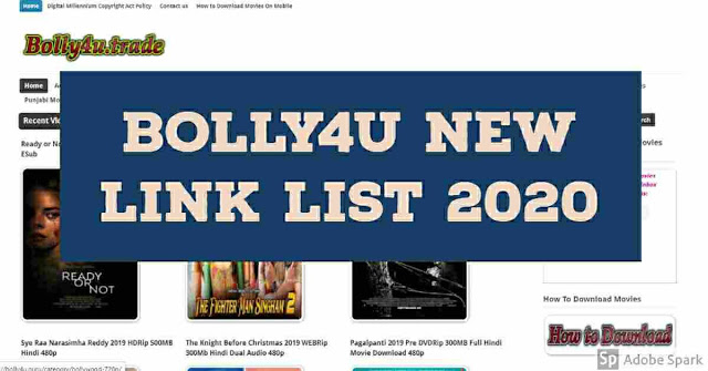 bolly4u New link list 2020