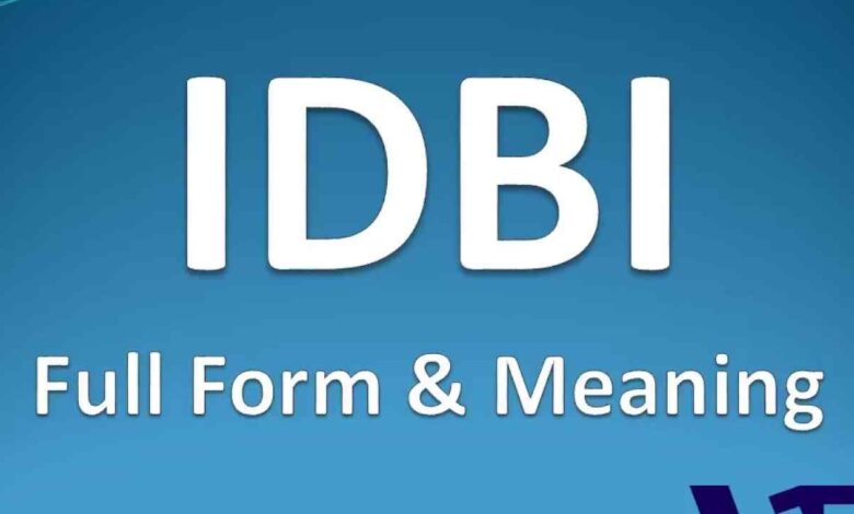 idbi full form