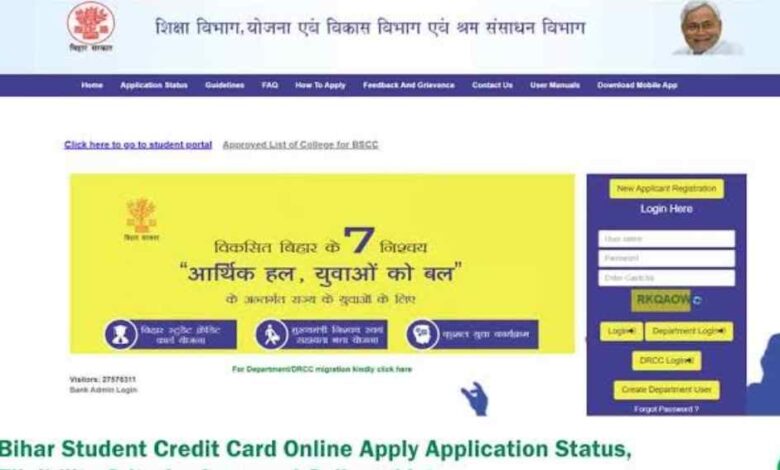 Bihar Student Credit Card Yojana 2021