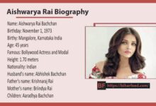 Aishwarya Rai Biography hindi
