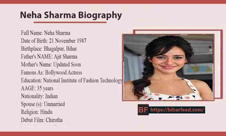 Neha Sharma Biography hindi