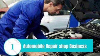 Automobile repair shop business