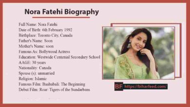 nora fatehi biography in hindi