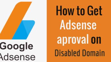 How to get adsense aproval on disabled domain