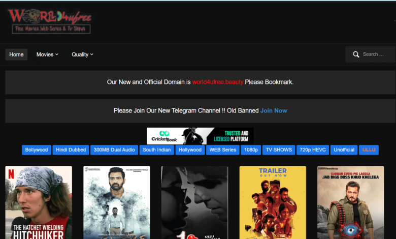 World4ufree Download Movies, Bollywood Movies, Dual Audio Movies, Web Series,